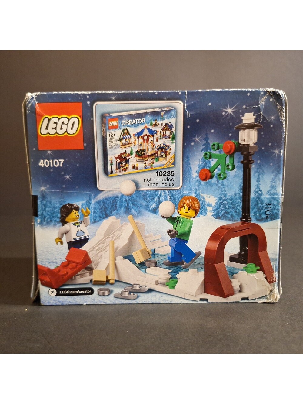 LEGO CREATOR: Winter Skating Scene (40107) Sealed - Picture 2 of 7